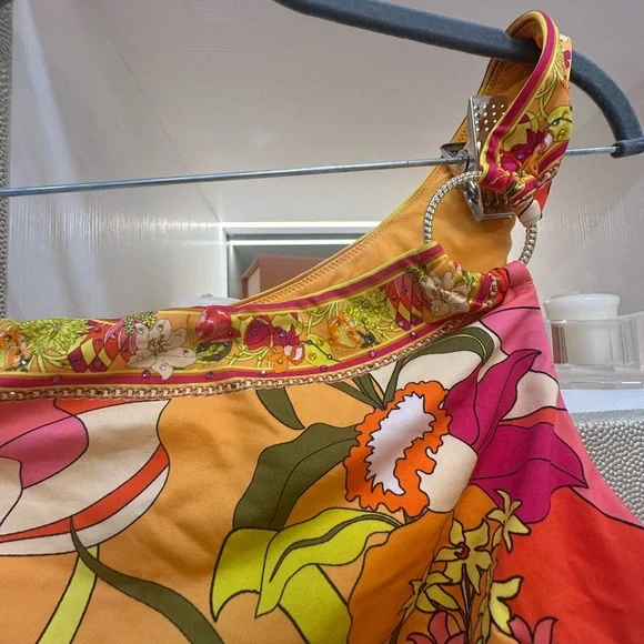 Camilla Multicolor Floral One Piece Swimsuit Size Medium - Picture 16 of 16